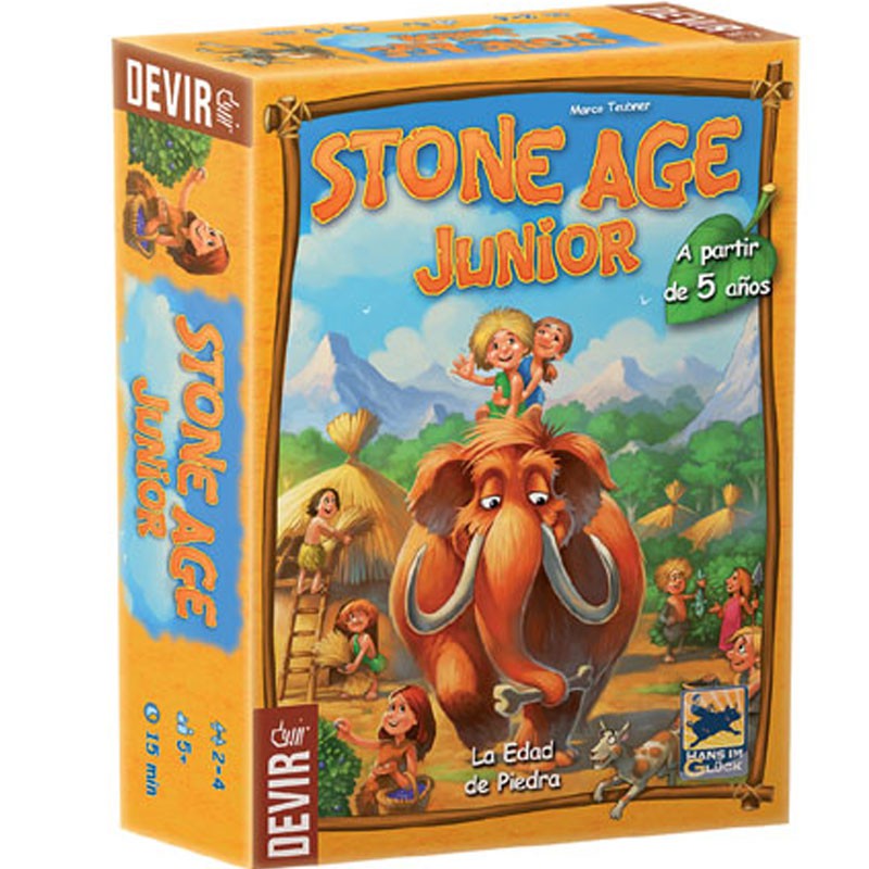 stone age junior strategic game for 2 4 players