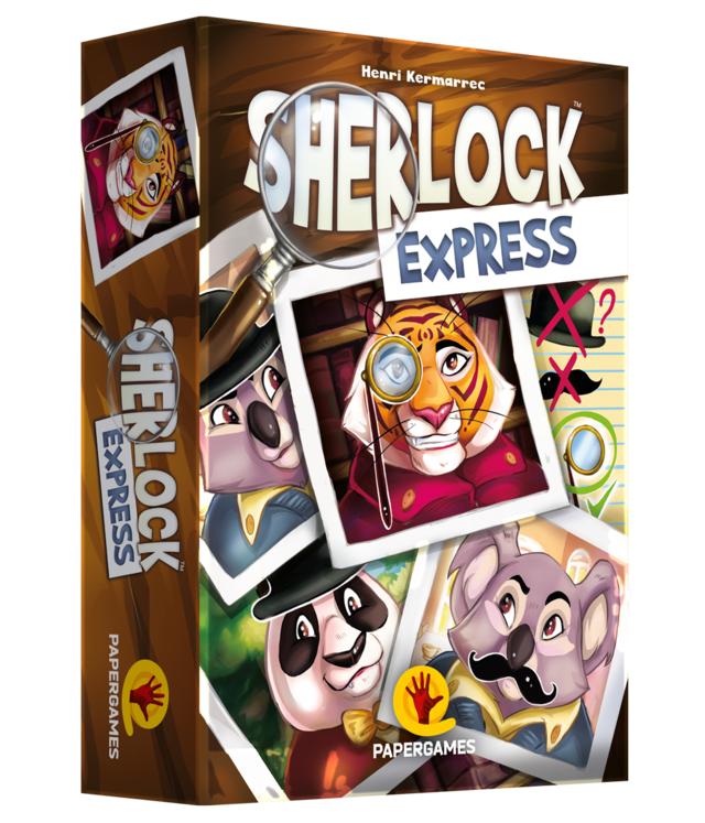 sherlock express board game box
