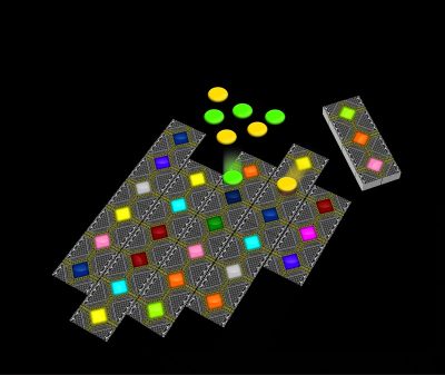 بازی فکری دوزرنگ (Color match)