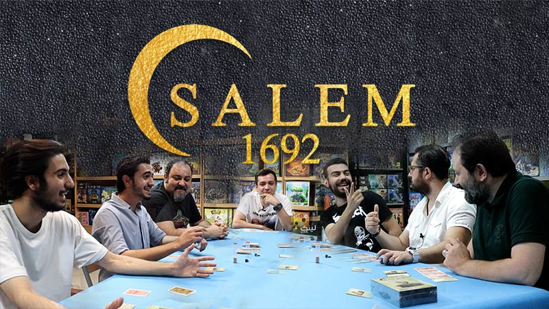 ویدئوی یک دور بازی سیلم 1692 (Salem 1692)